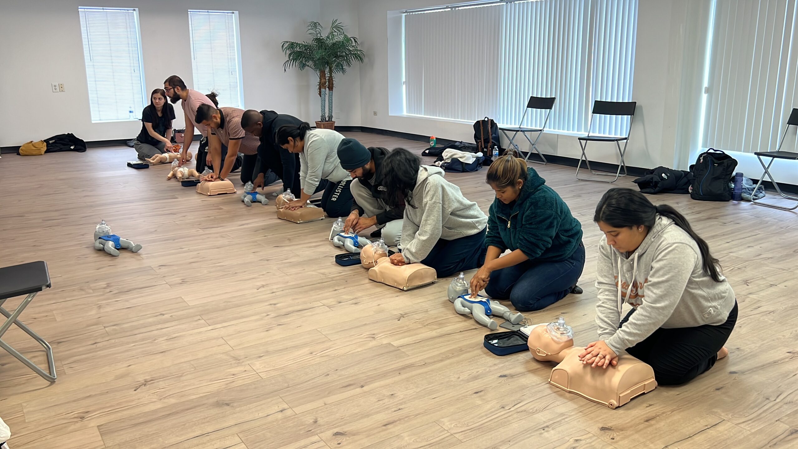 First Aid Training Toronto CPR training room